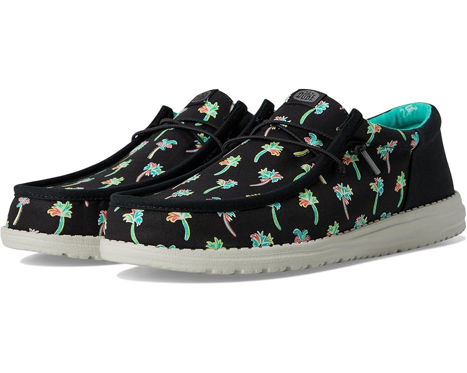 

Кроссовки Hey Dude Wally Funk Party Palm, цвет Black/Multi