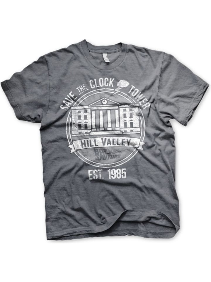 

Футболка Back To The Future, серый