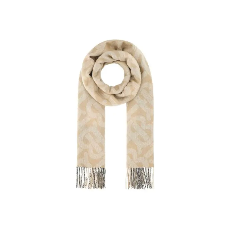 

Burberry Вязаный шарф женский, Brown