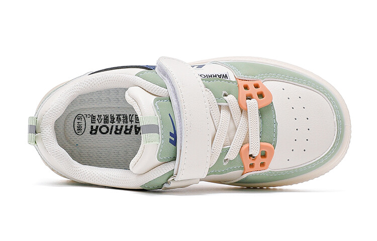 Кроссовки WARRIOR Kids Skateboarding Shoes Kids Low-top, хаки/зеленый — фото 3