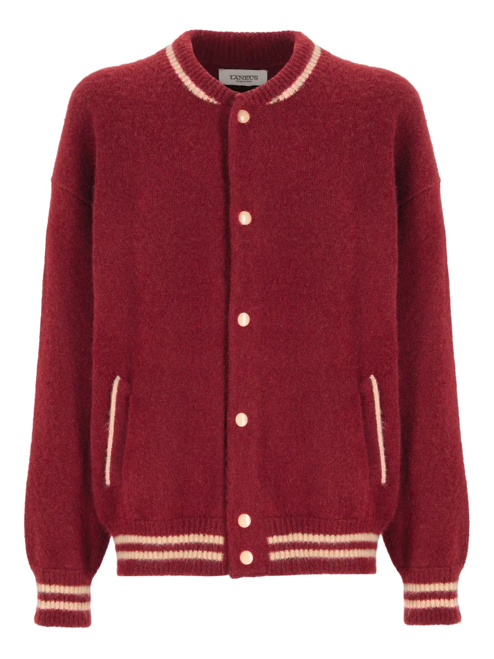 

Бомбер на кнопках Laneus, красный