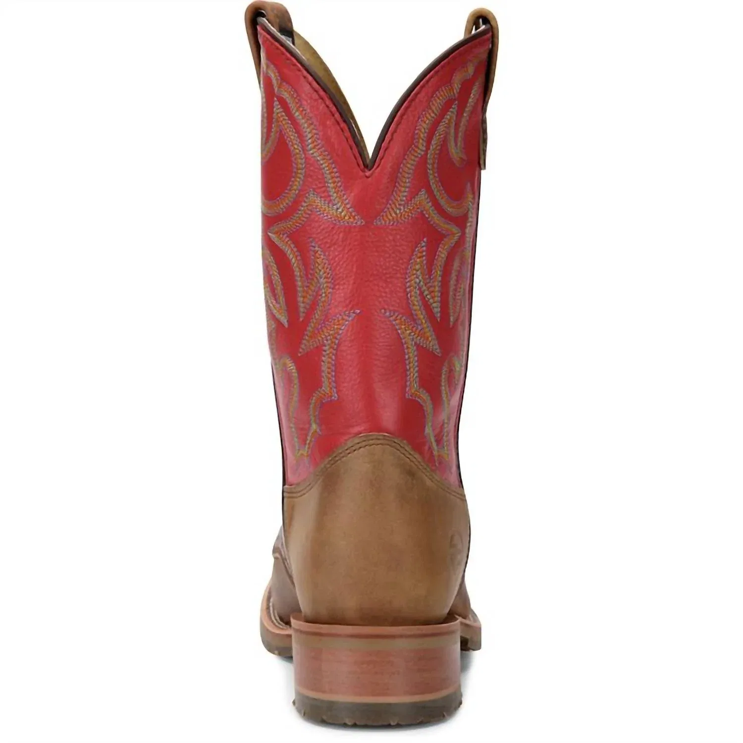 Double-H Boots Мужские ковбойские сапоги Roger красного цвета — фото 3