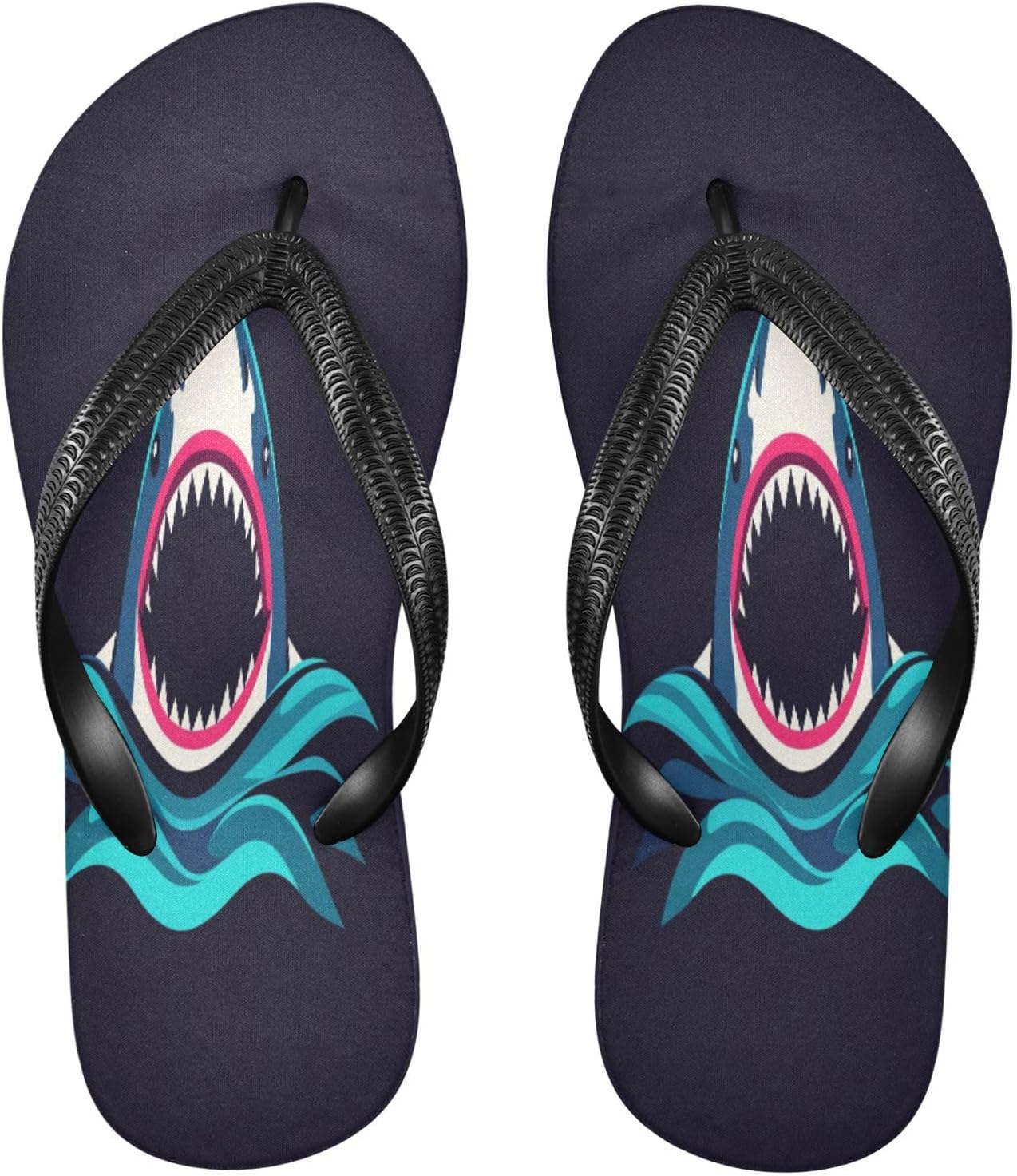 

Шлепанцы Blue Shark для пляжа, душа, резинескользящие летние тапочки для ходьбы, обувь для женщин и мужчин Sinestour