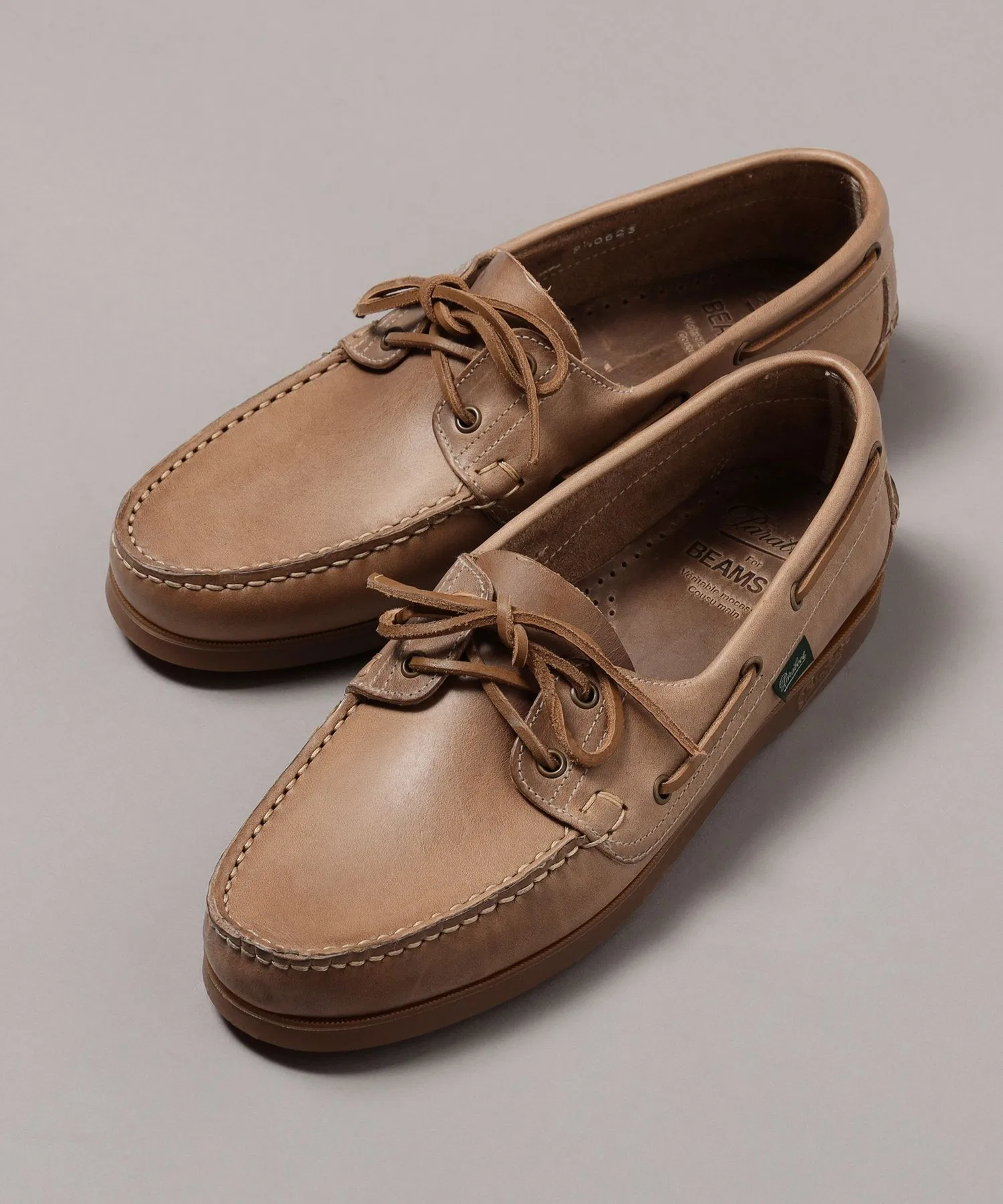 Paraboot × BEAMS F / Эксклюзивные кожаные туфли BARTH Chromexcel — фото 4