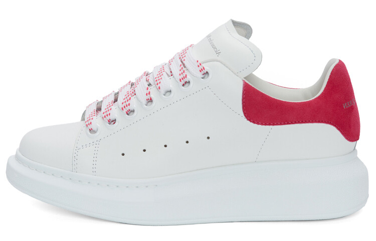 Кроссовки Alexander McQueen Oversized White Peony Pink Women's