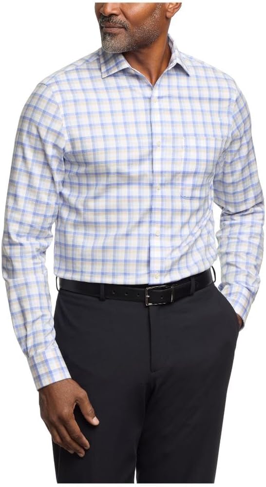 

Мужская рубашка Tommy Hilfiger The Flex Stretch на пуговицах, Khaki Multi