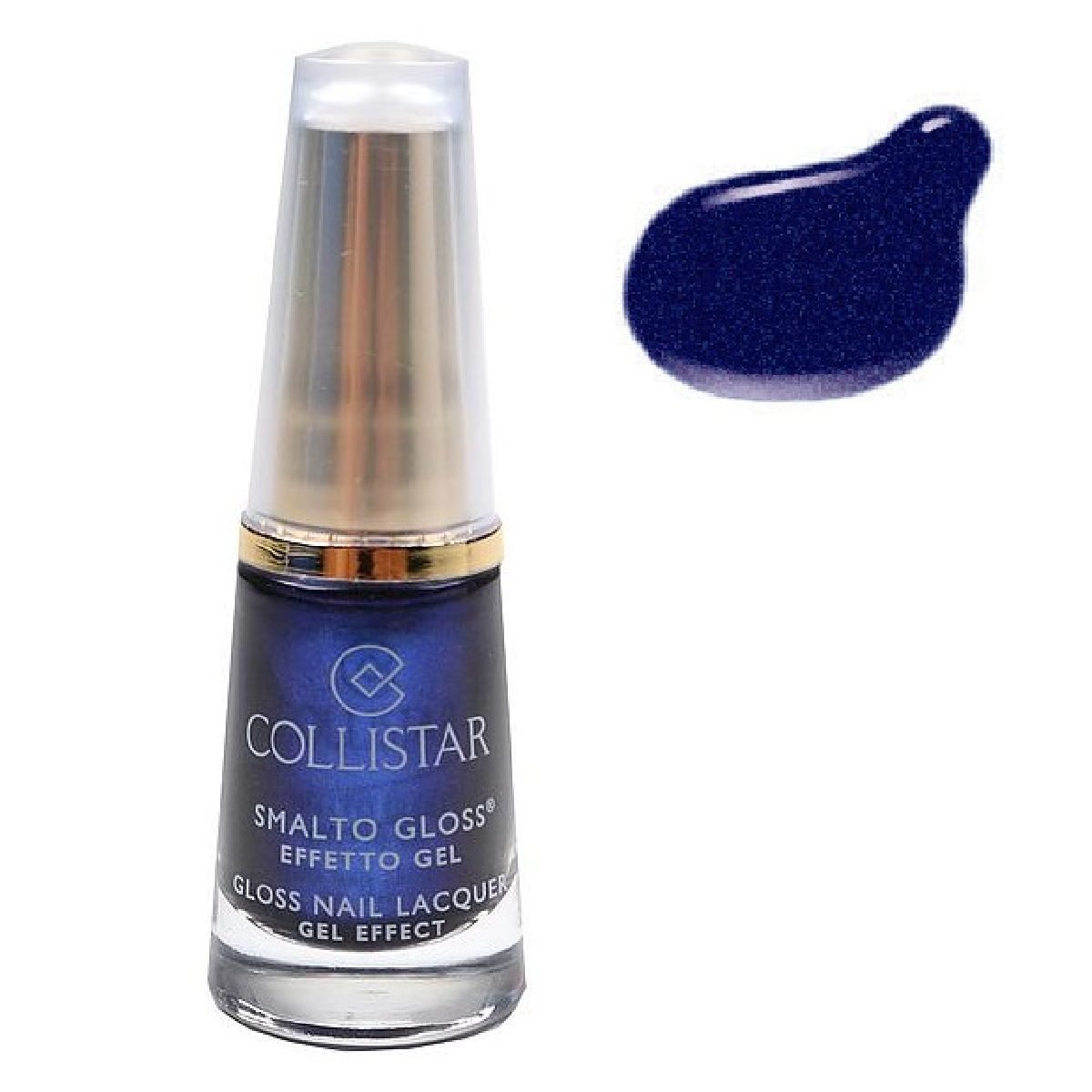 

Collistar, Gloss Nail Lacquer Gel Effect, гель-лак для ногтей 570 Blu Camaleonte, 6 мл