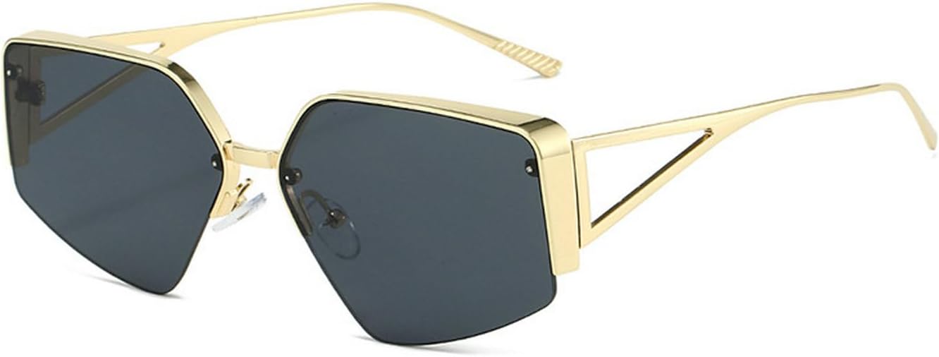 

Laureles Модные солнцезащитные очки «Кошачий глаз» в стиле Y2K для женщин, ретро-оправа, безрамочные солнцезащитные очки для мужчин, для активного отдыха и путешествий, L17, C2