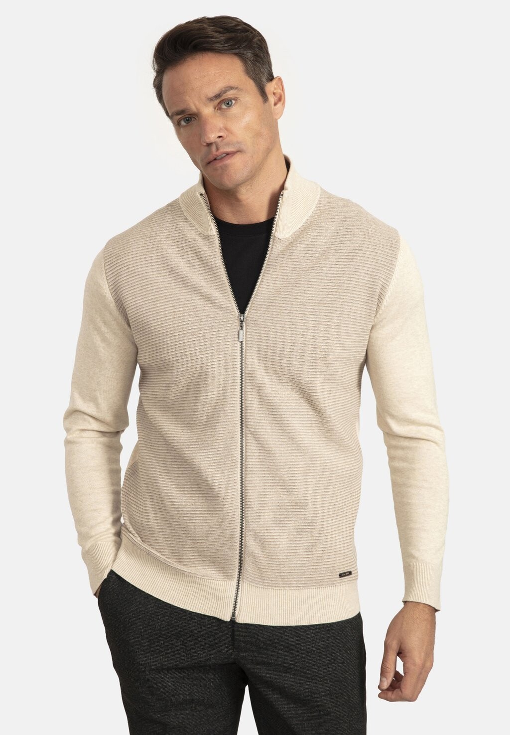 

Кардиган OVERLAY Jacey Quinn, цвет beige melange