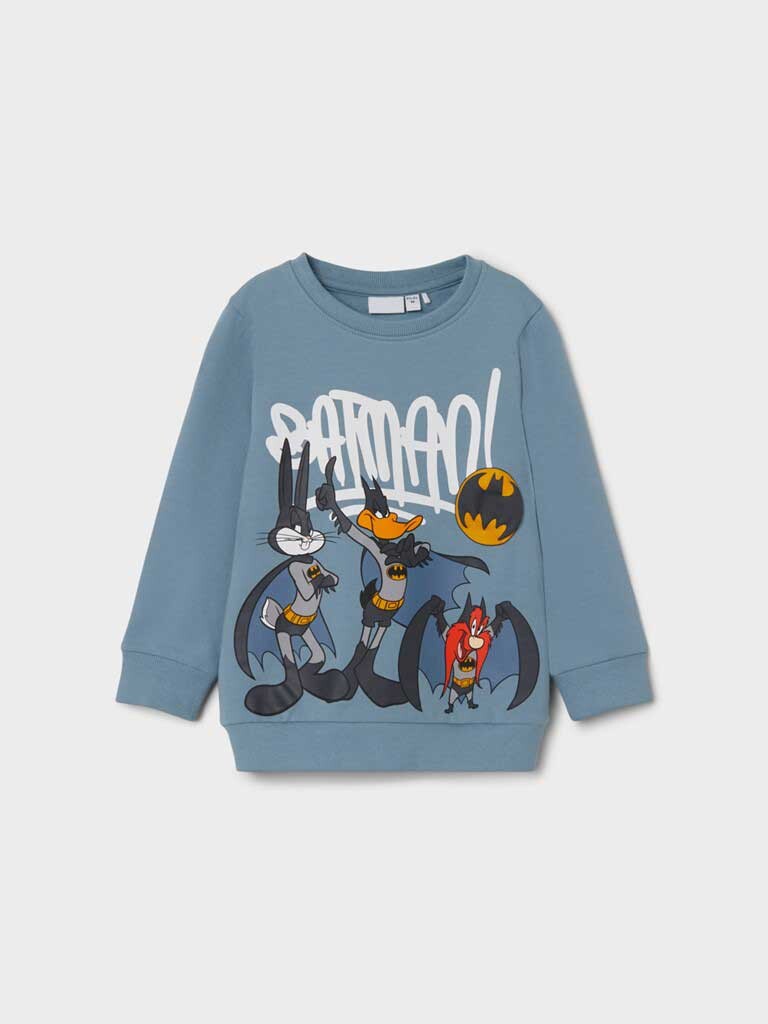

Блуза Name It NMMARNY LOONEY SWEAT BRU WAB, серый