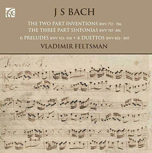 

CD диск Bach, J.S. / Feltsman: Johann Sebastian Bach: Works for Piano