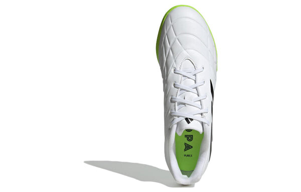 Кроссовки Adidas Copa Pure II.3 Turf Boots 'Cloud White Core Black Lucid Lemon', белый — фото 3