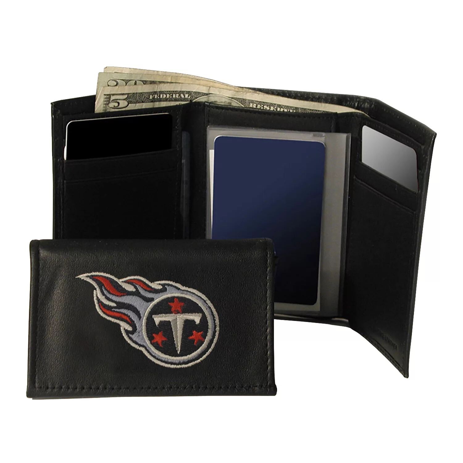 

Кошелек тройного сложения Tennessee Titans