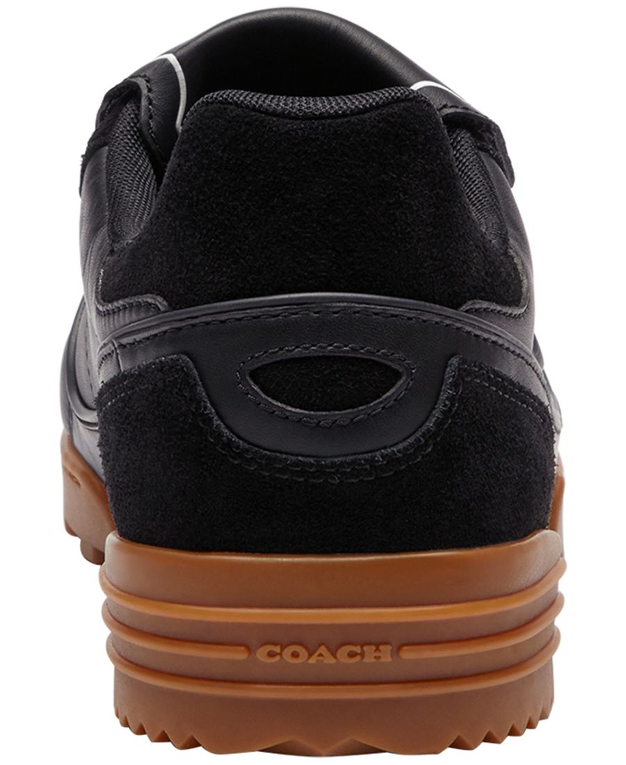 Мужские кроссовки Match на шнуровке COACH, Black — фото 3
