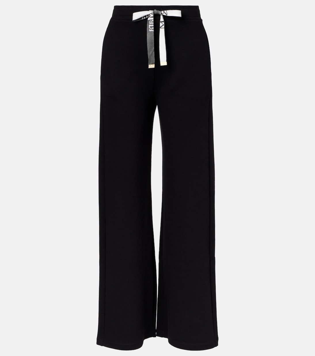 

Потенца утеплённые спортивные брюки из хлопковой смеси S Max Mara, черный