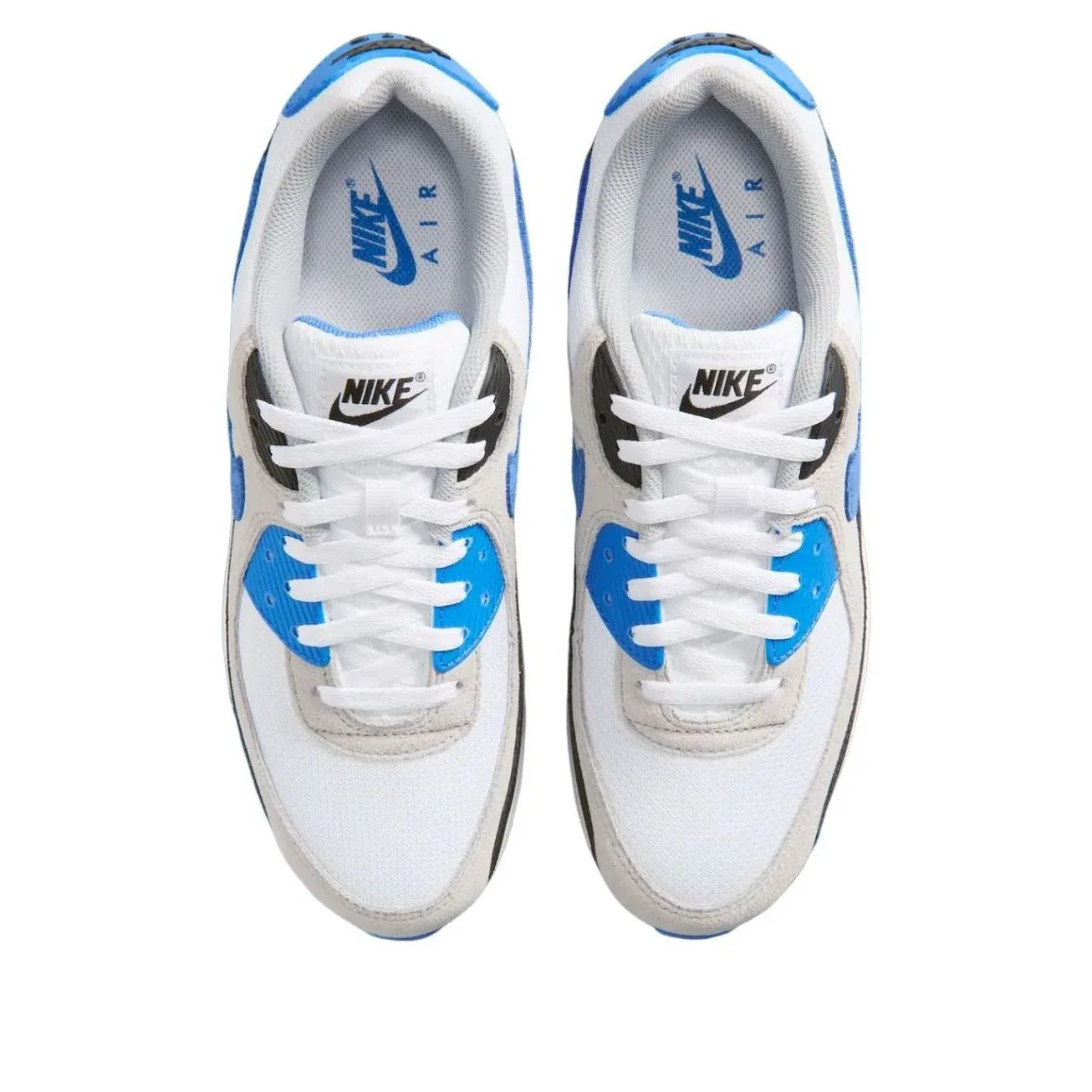 Кроссовки Nike Air Max 90 'Blue Crystal', белый — фото 3