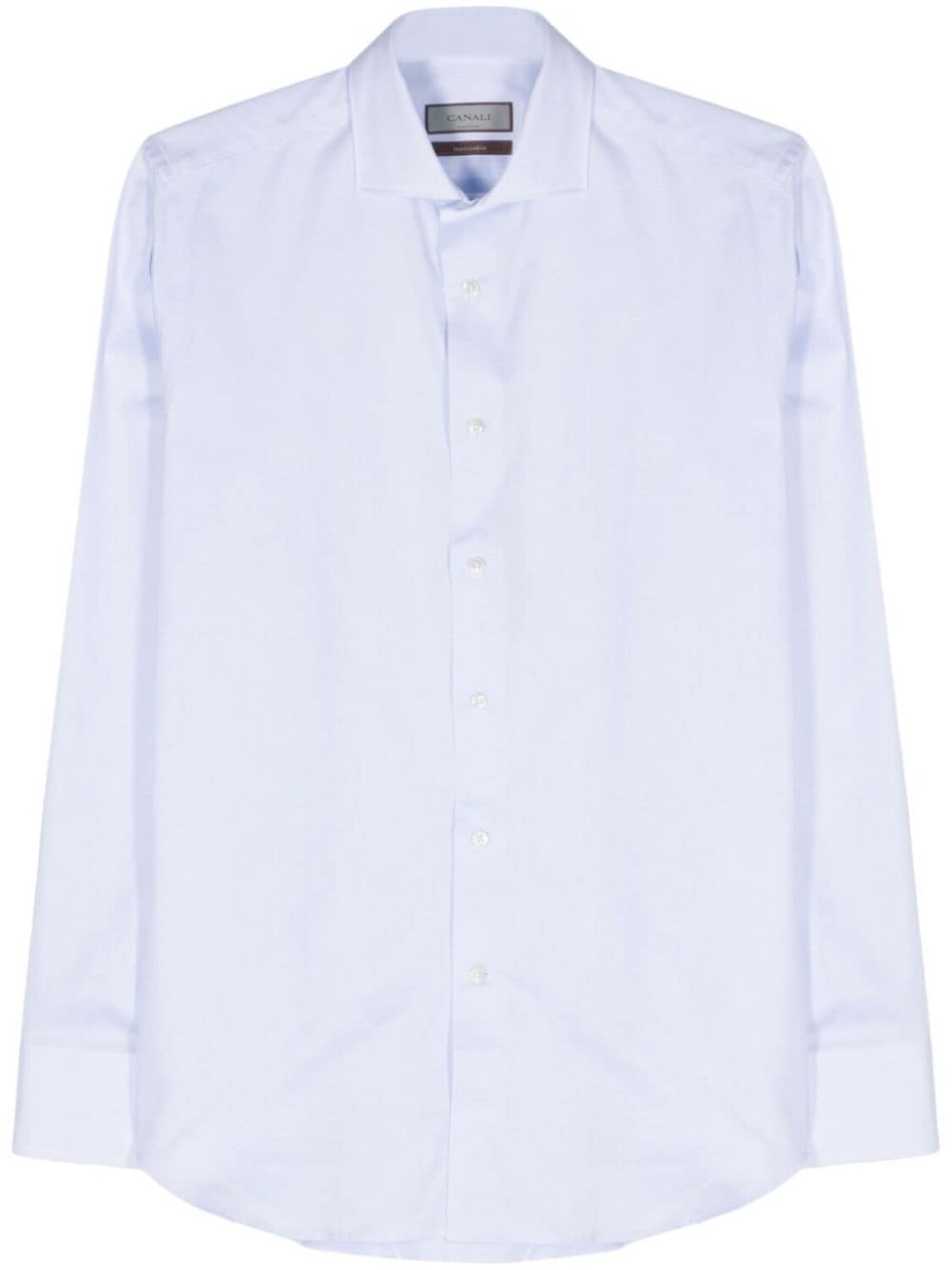 

Canali фактурная рубашка, синий