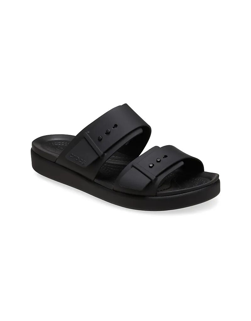 Сандалии Crocs Brooklyn с пряжкой, черные