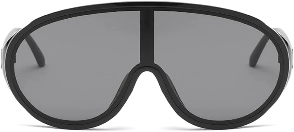 

Встроенные соединенные солнцезащитные очки с увеличенными линзами, винтажные круглые солнцезащитные очки с защитой от УФ-излучения для активного отдыха HDUBFY, 5