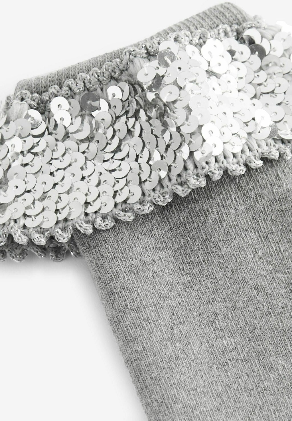 

Носки SEQUIN TRIM WELLY Next, серый