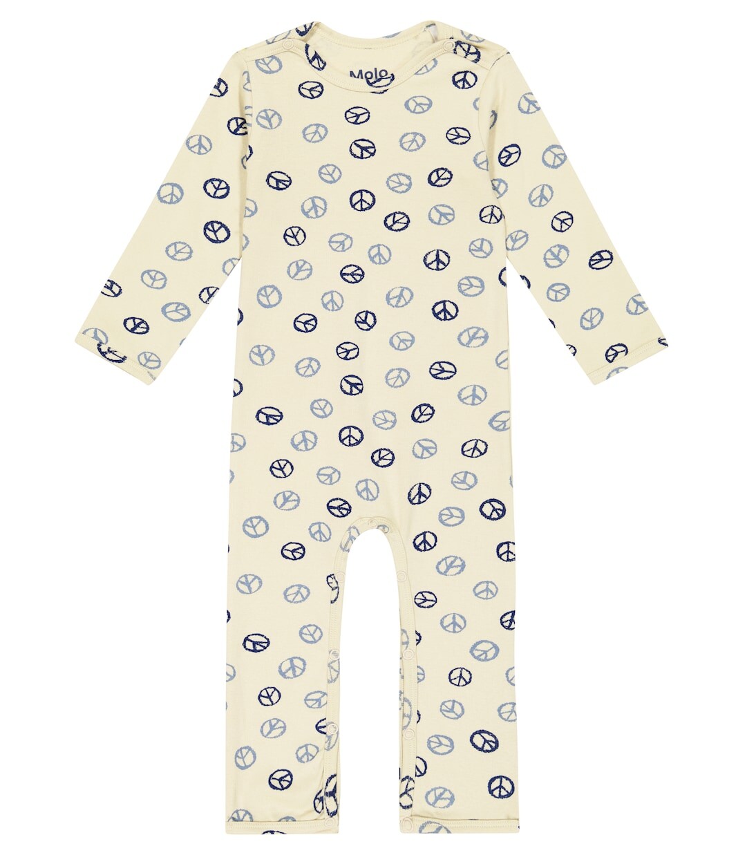 

Комбинезон из джерси с принтом baby fenez Molo, бежевый