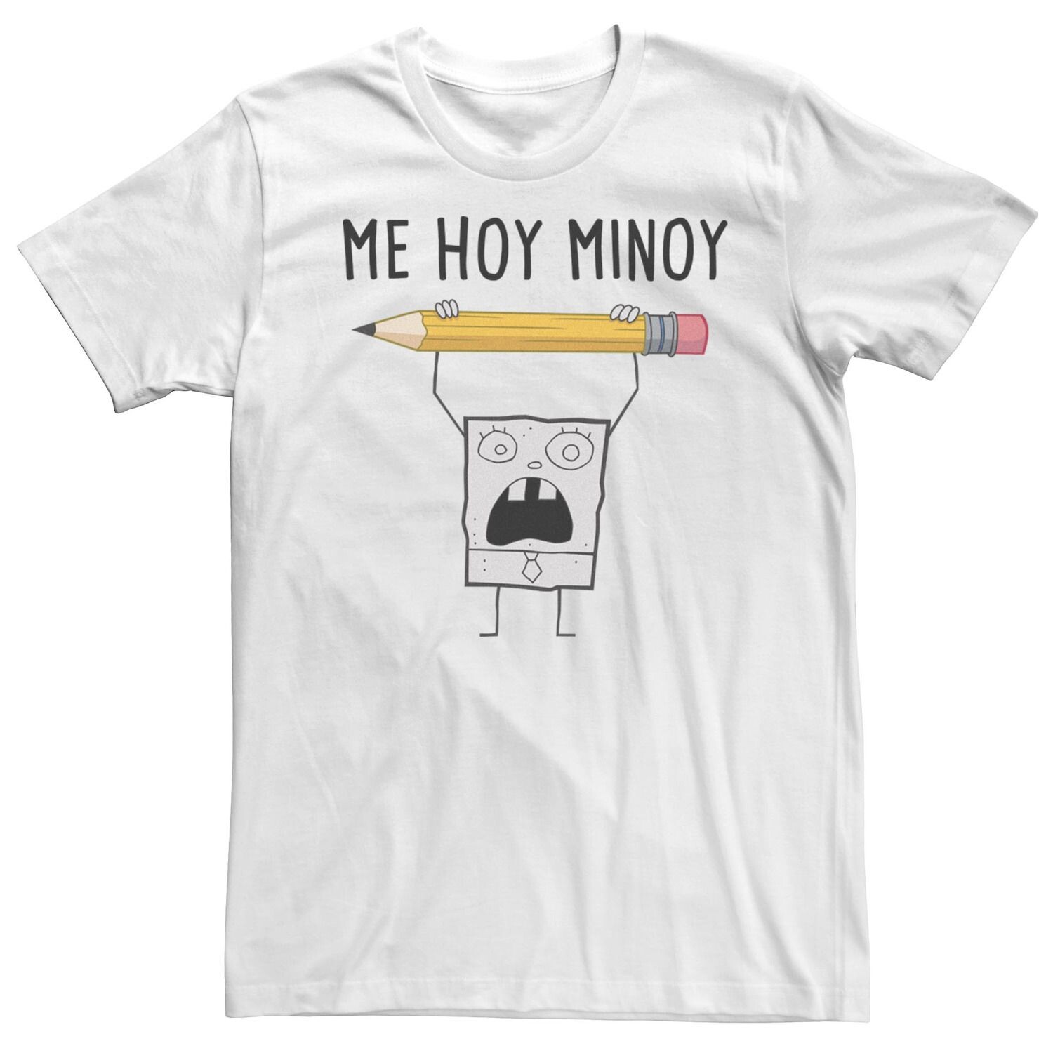 

Мужская футболка Spongebob Me Hoy Minoy Licensed Character