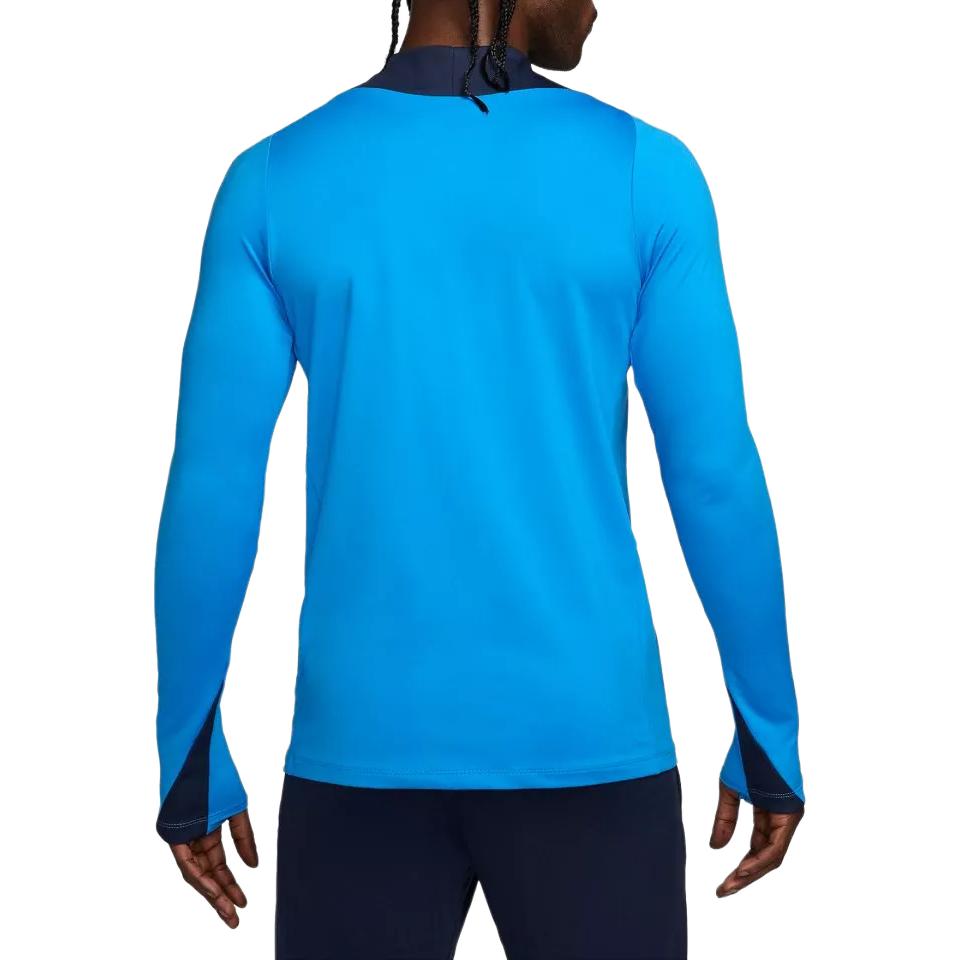 Футболка dri fit cfc m nk df strk drill top k мужская Nike, синий — фото 3
