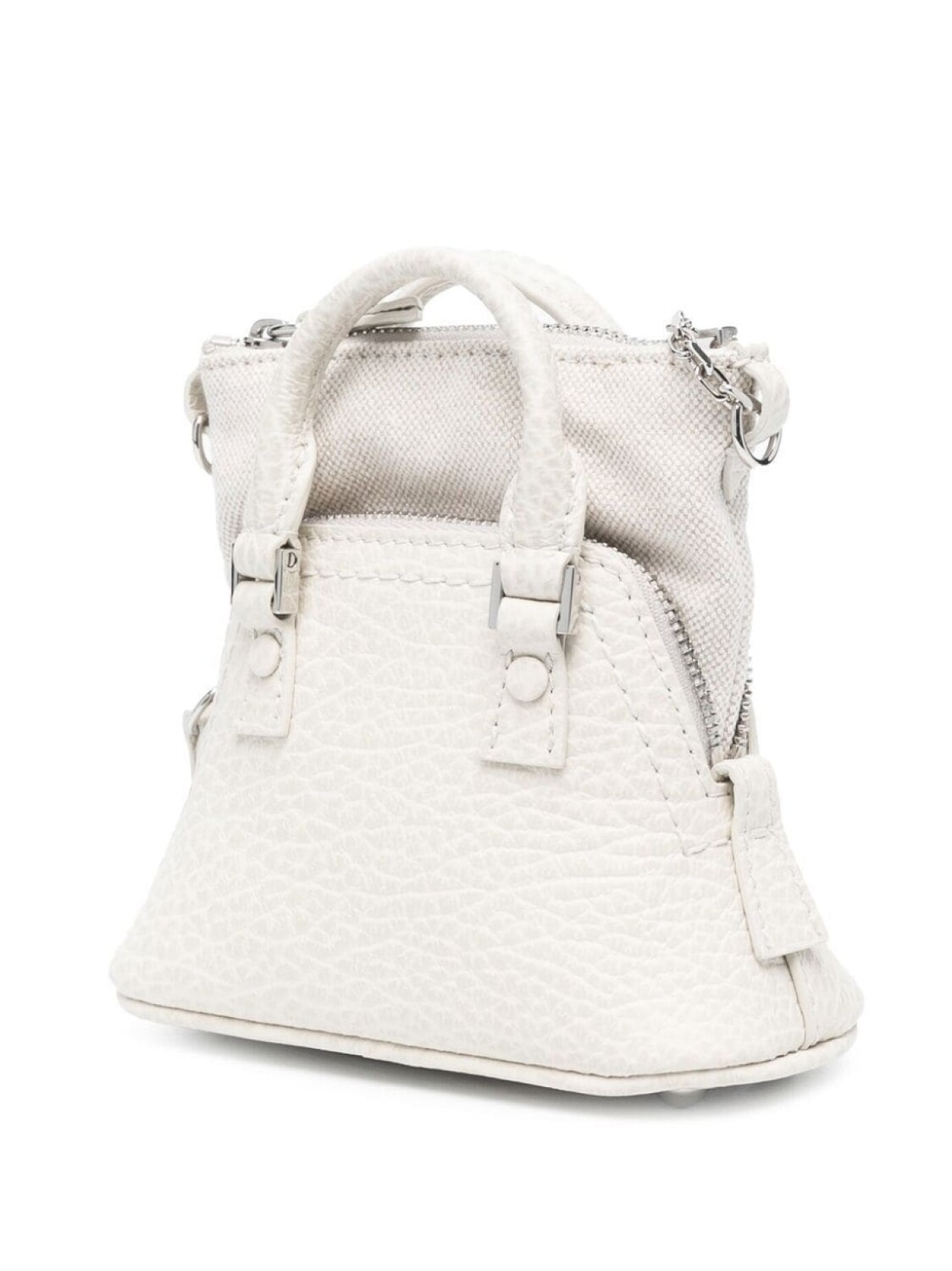 Сумка-тоут 5AC Classique Baby Maison Margiela, бежевый — фото 3