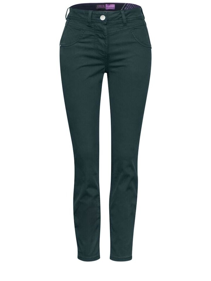 

Тканевые брюки Cecil Hose, цвет fir green