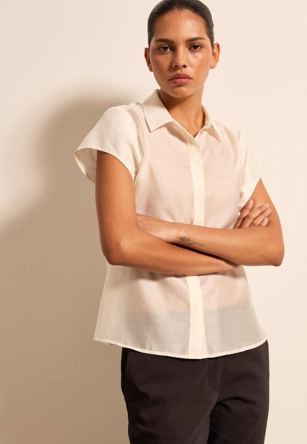 

Рубашка SHORT SLEEVED Stefanel, белый