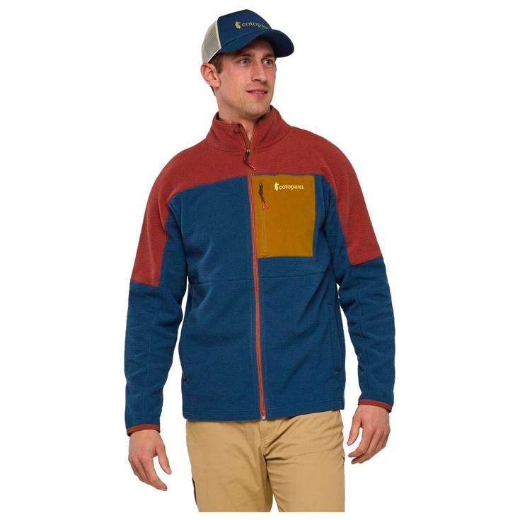 

Флисовая куртка Abrazo с застежкой-молнией на половину длины (м) мускатный орех и глубокое море - s Cotopaxi