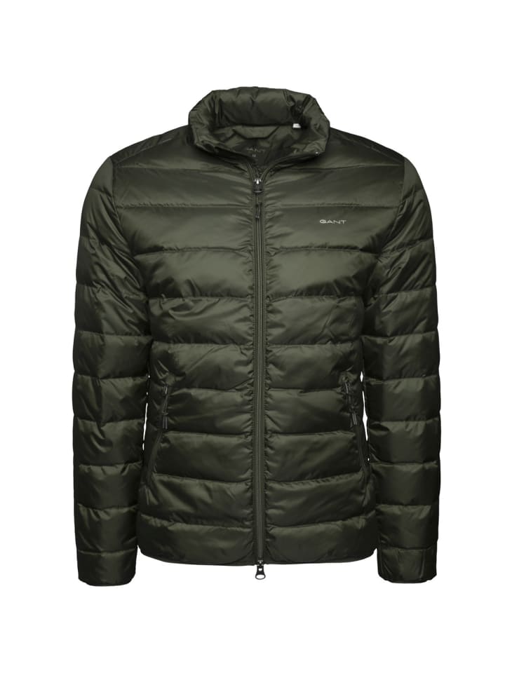

Gant Легкая пуховая куртка темно-зеленого цвета
