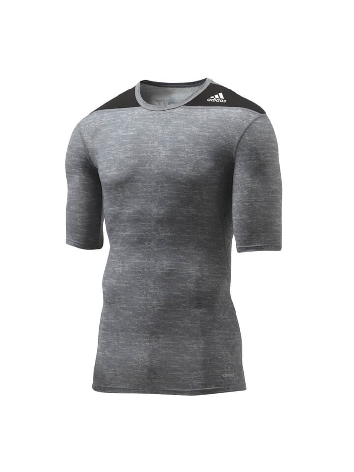 

Функциональная рубашка adidas TechFit Kompressionsshirt Kurzarm, серый