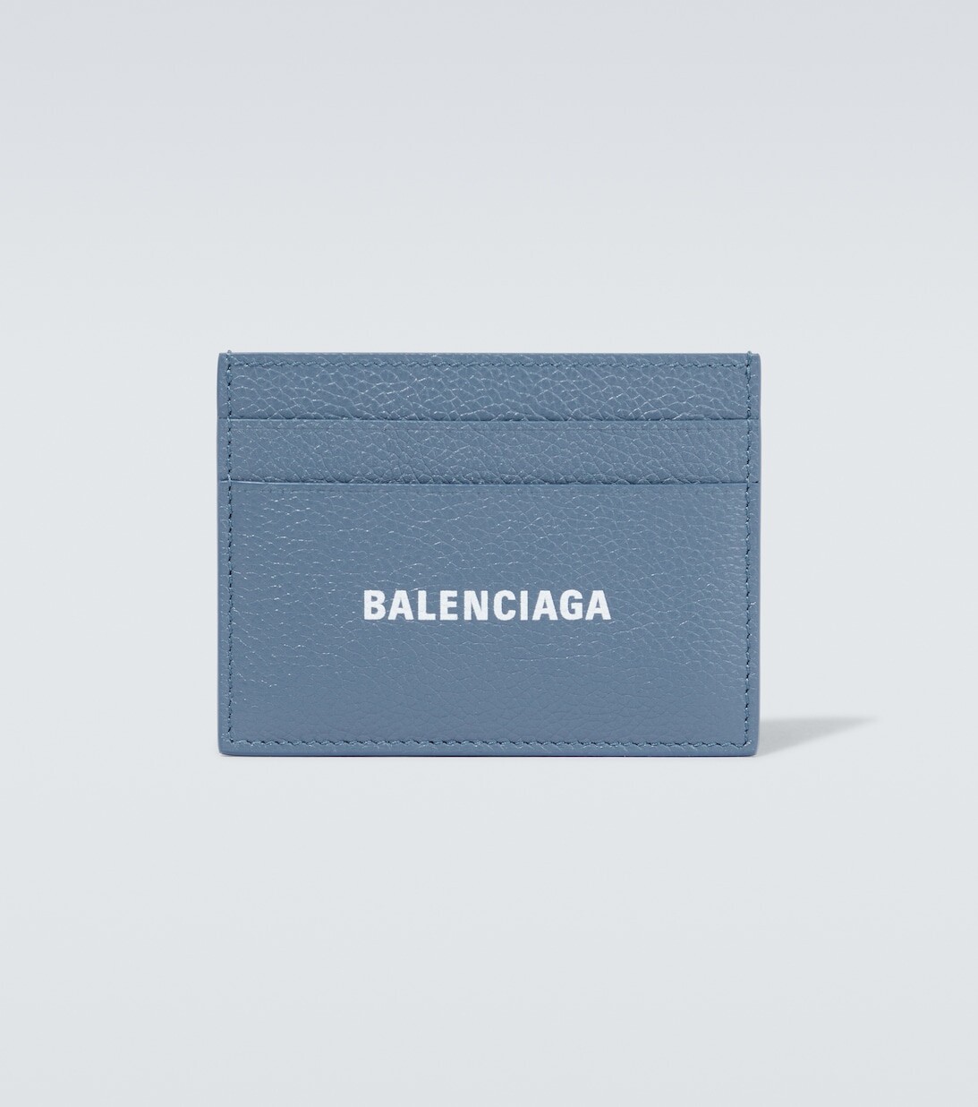 

Кошелек из кожи с наличными Balenciaga, синий
