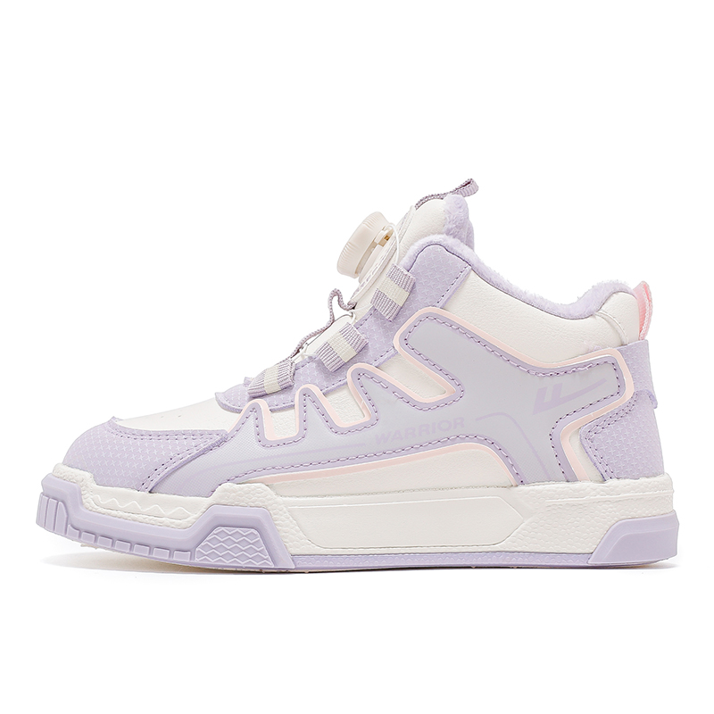 

WARRIOR Прочные легкие амортизирующие детские повседневные кроссовки beige purple kids'