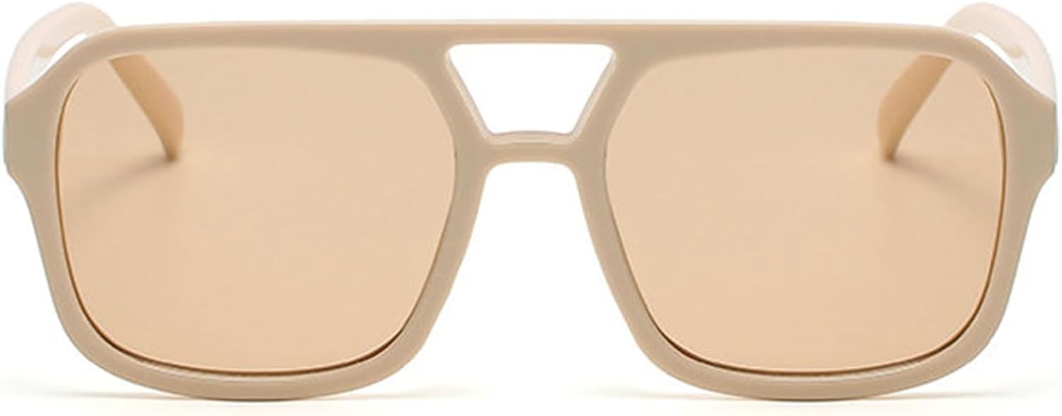 

Willochra Винтажные солнцезащитные очки большого размера, модные мужские и женские квадратные очки, стильный и популярный дизайн, защита от ультрафиолета UV400, панк-очки, C9