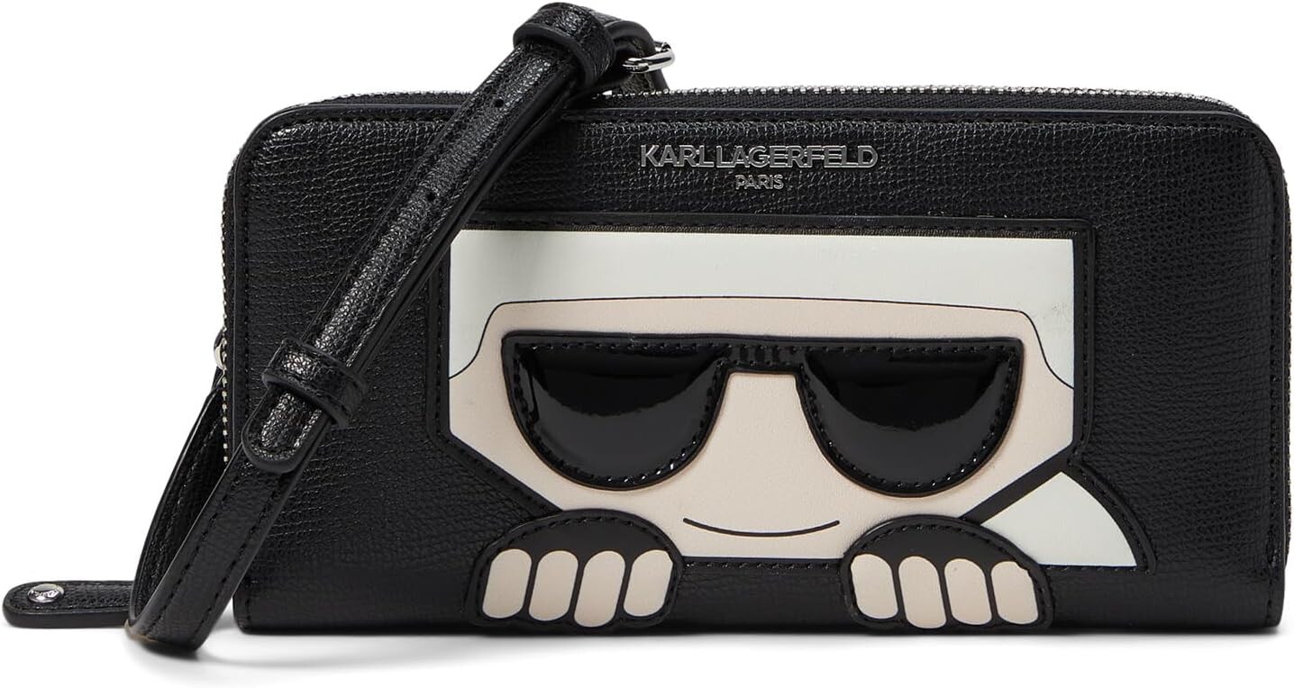 

Сумка Karl Lagerfeld Paris Wallet On A String, цвет Black Multi