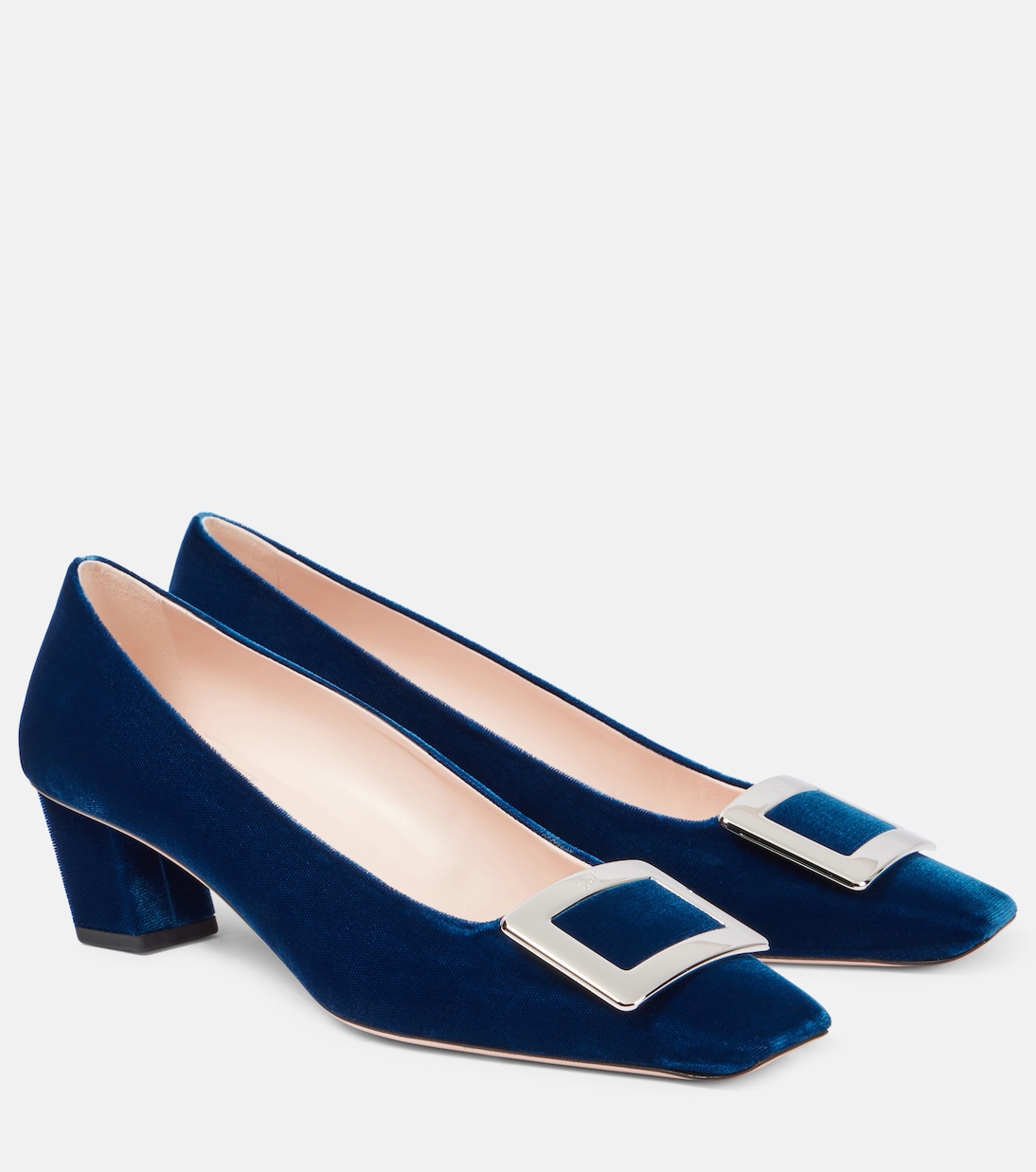 Туфли Belle Vivier 45 Roger Vivier, темно-синий