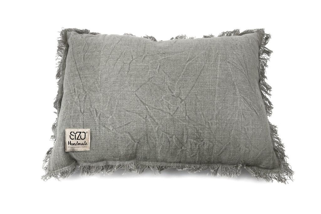 

Подушка Сизо ручной работы 30 х 45 см - серый Sizo Handmade