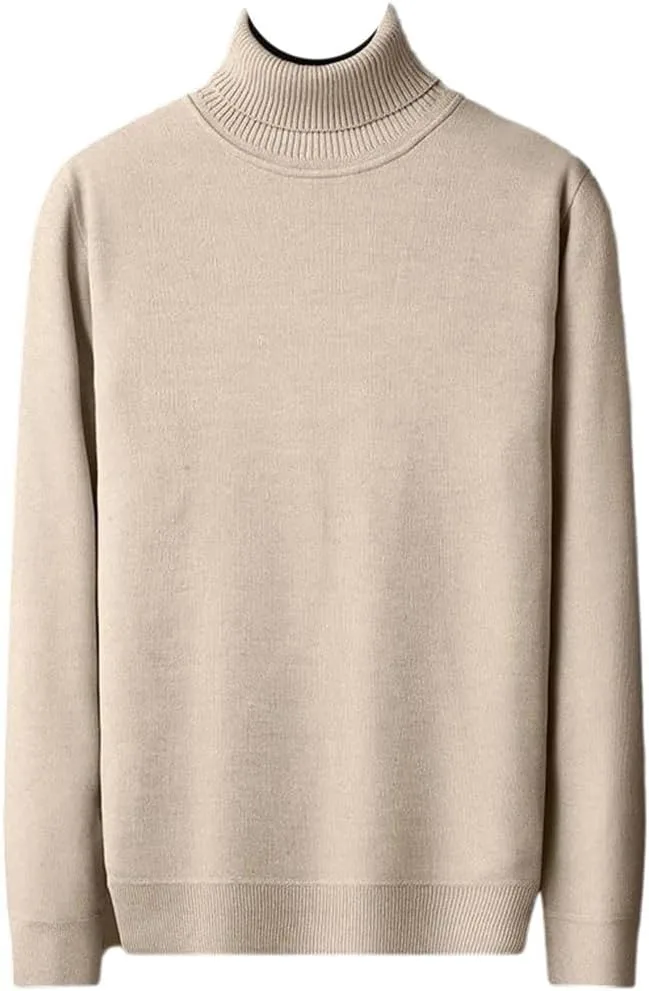 

Мужской свитер Slim Fit с высоким воротником