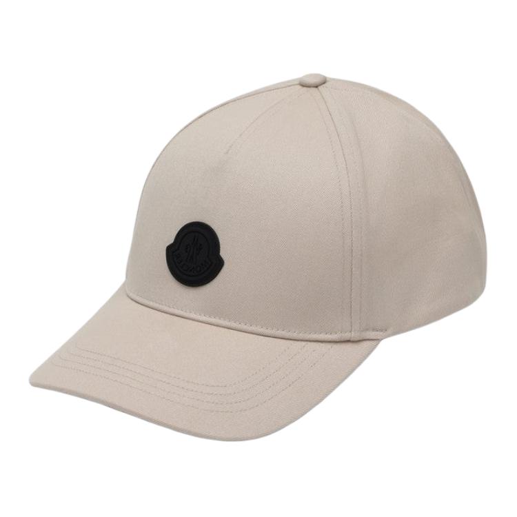 

Moncler Хлопковая бейсболка женская бежевая