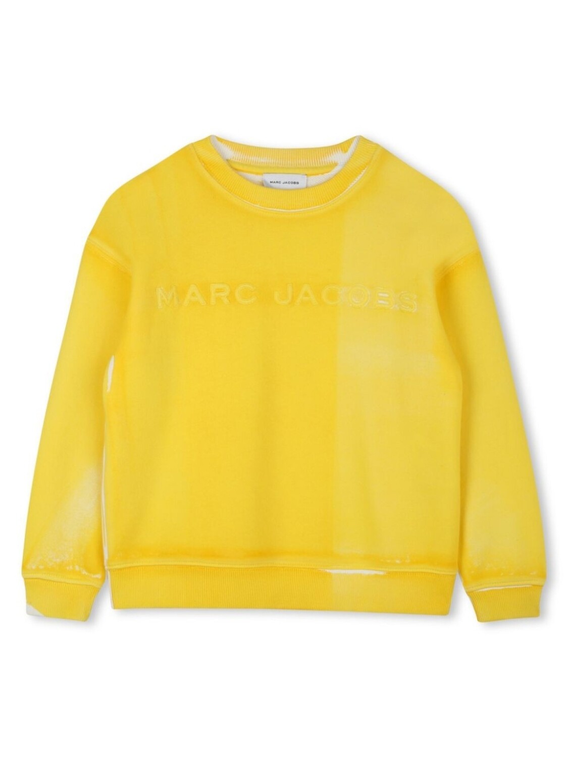 

Marc Jacobs Kids толстовка с круглым вырезом, желтый