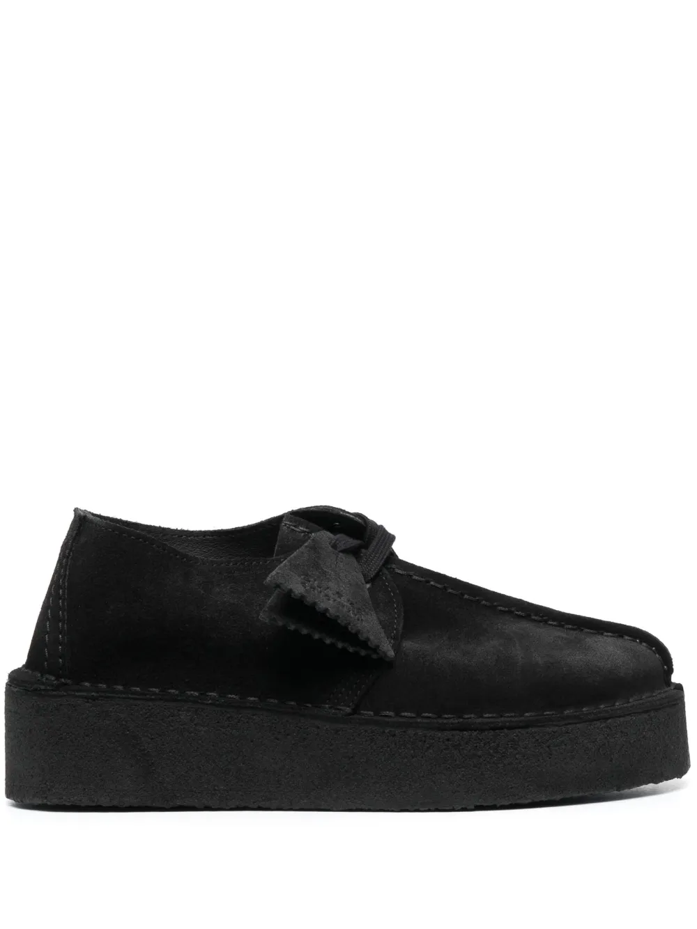 Кеды со вставками Clarks Originals, черный