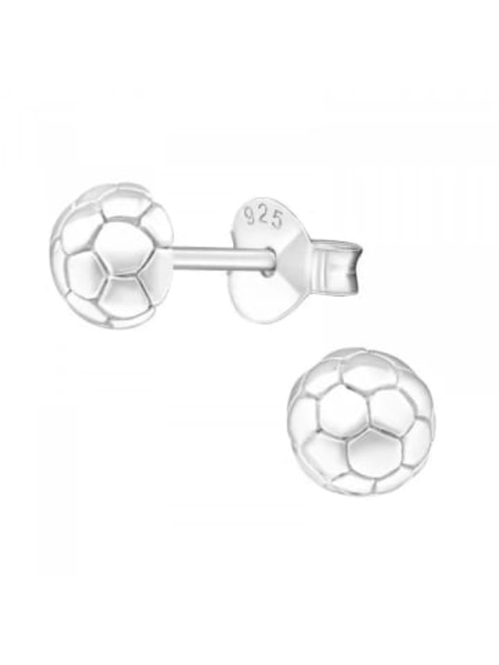

Alexander York Детские серьги-гвоздики в футбольной тематике из серебра 925 пробы, комплект из 2 штук