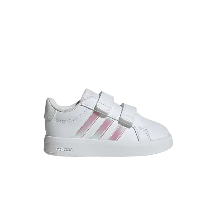 Детские кроссовки Adidas Grand Court 3.0 'Cloud White Iridescent'