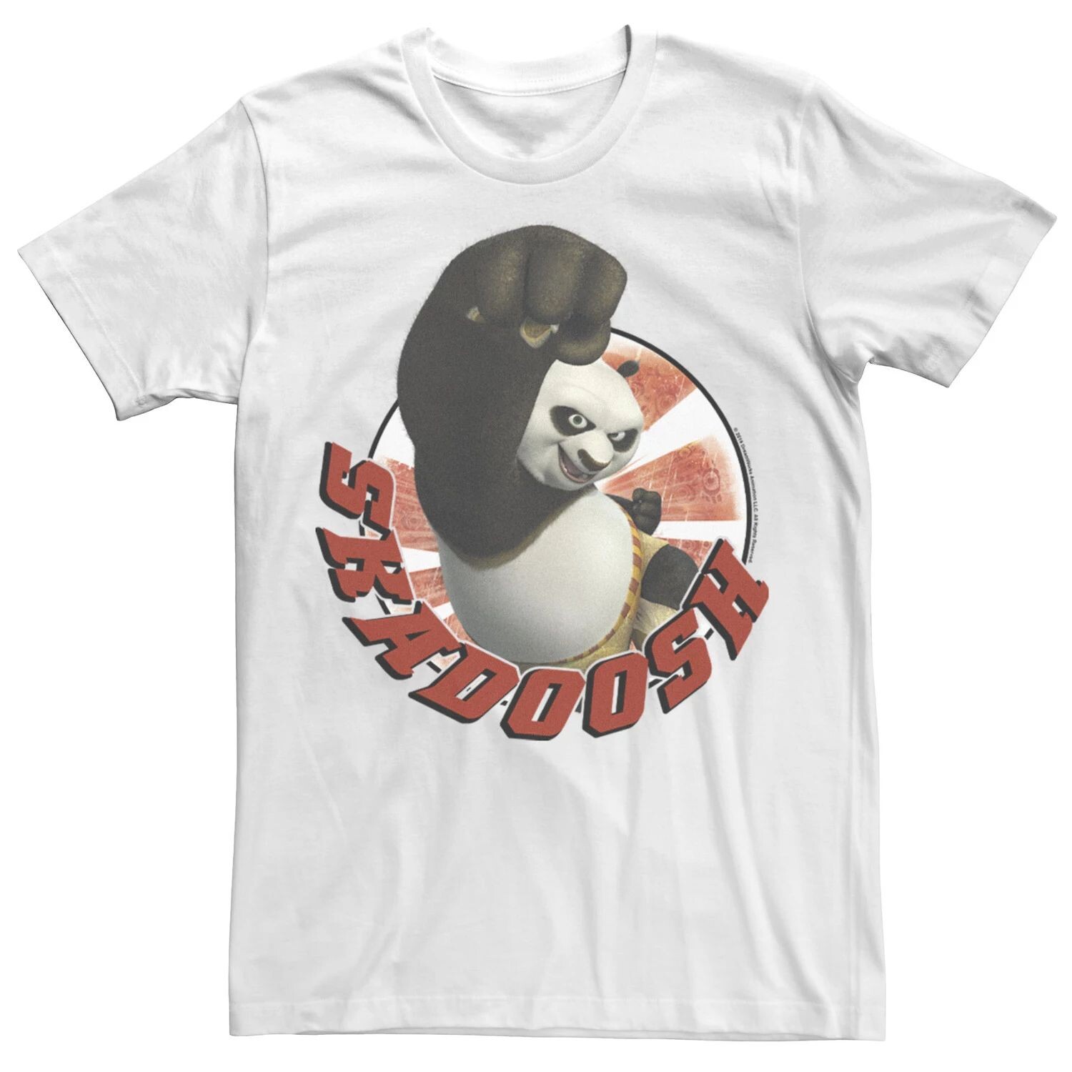 

Мужская футболка с портретом Kung Fu Panda 2 Licensed Character