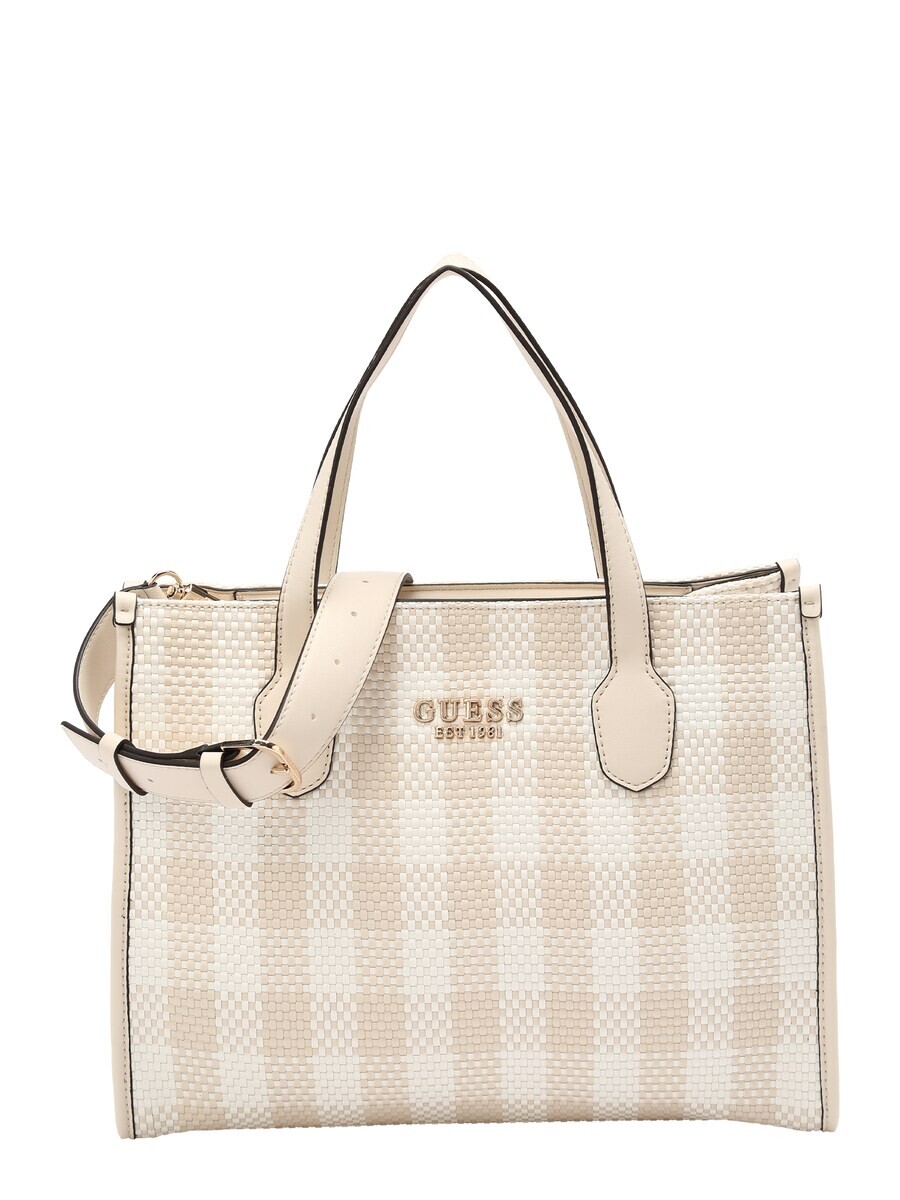 

Сумочка GUESS Handbag Silvana, серо-бежевый
