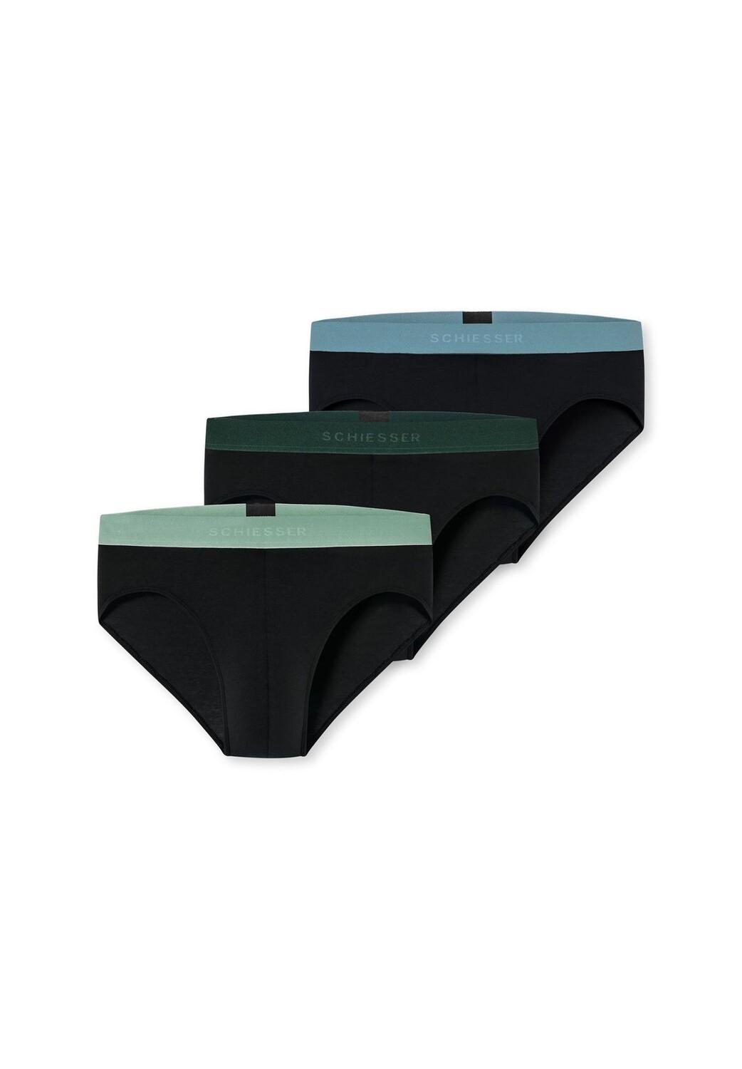 

Трусики Rio 95/5 органический хлопок SCHIESSER, цвет All Black