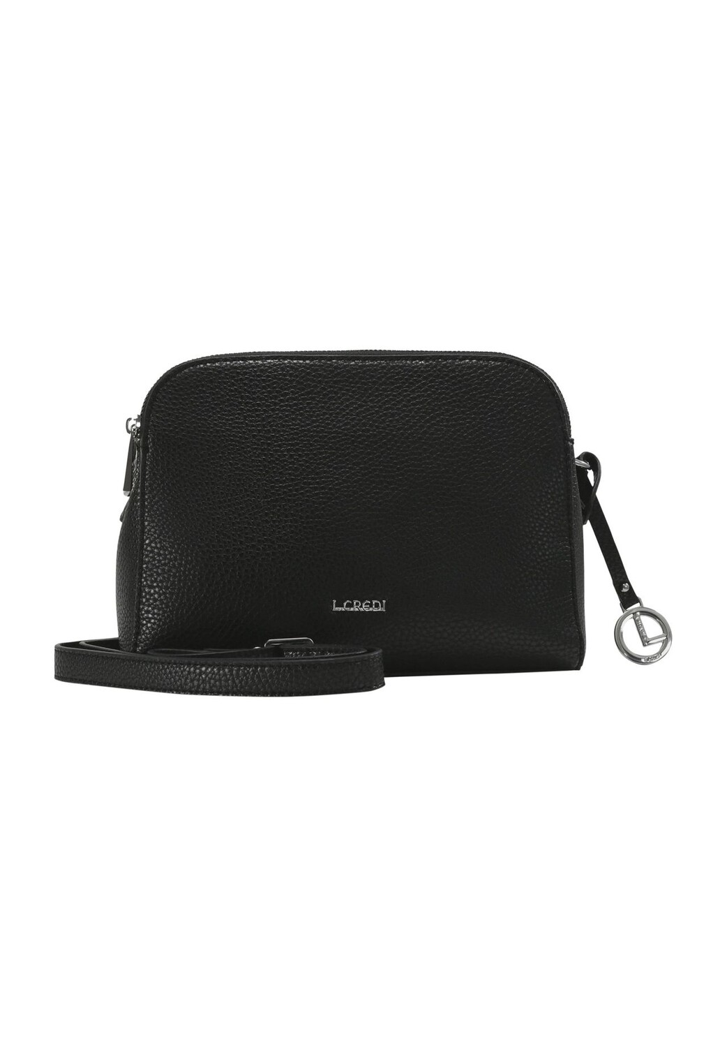 

Сумка через плечо Франка, экокожа, однотонная, женская L.CREDI, черный