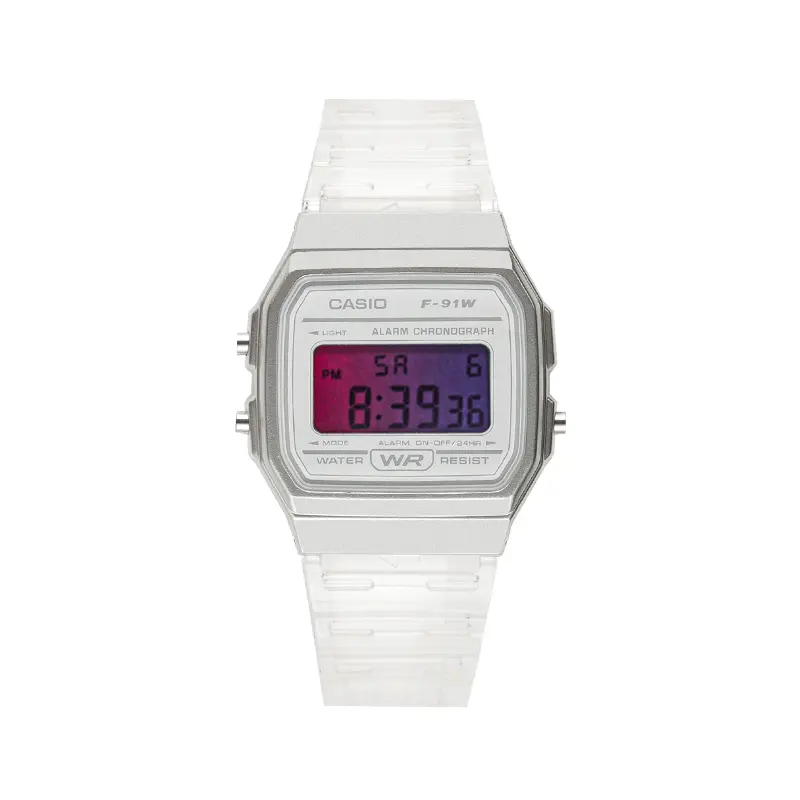 

CASIO Ретрофит серия кварцевый механизм часы унисекс мультиколор циферблат